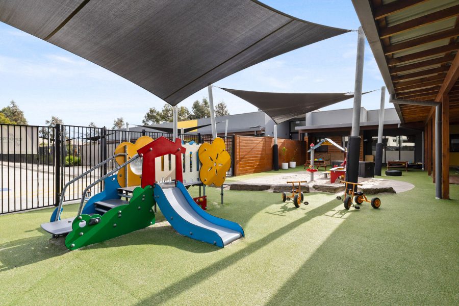 Kool Kidz Childcare Merrifield Babies and Toddlers outdoor yard