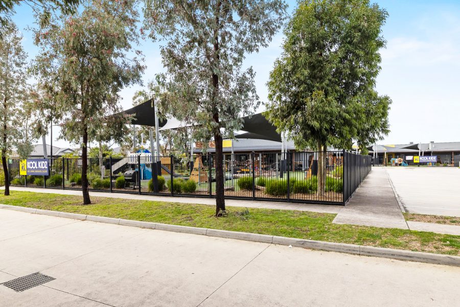 Kool Kidz childcare Merrifield front fence outdoor yard