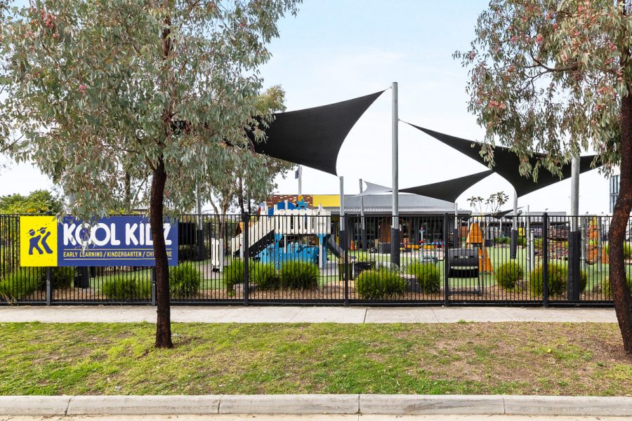 Kool Kidz childcare Merrifield front fence outdoor yard