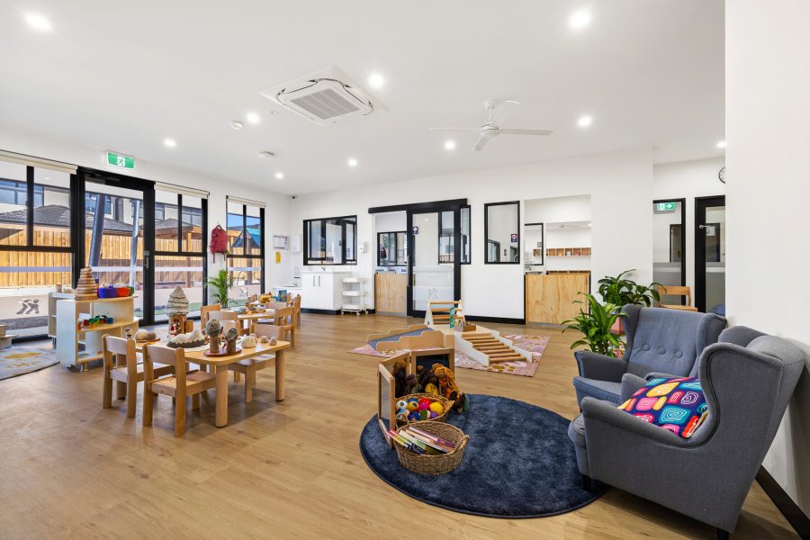 Kool Kidz Kindergarten Fraser Rise light filled learning space