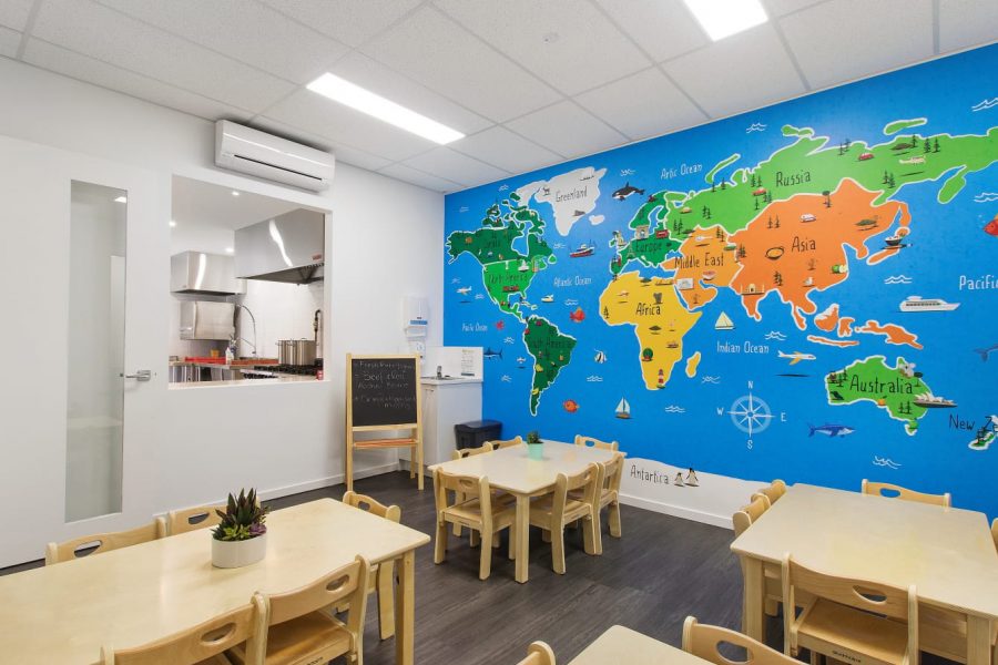Kool Kidz Long daycare Preston dining room